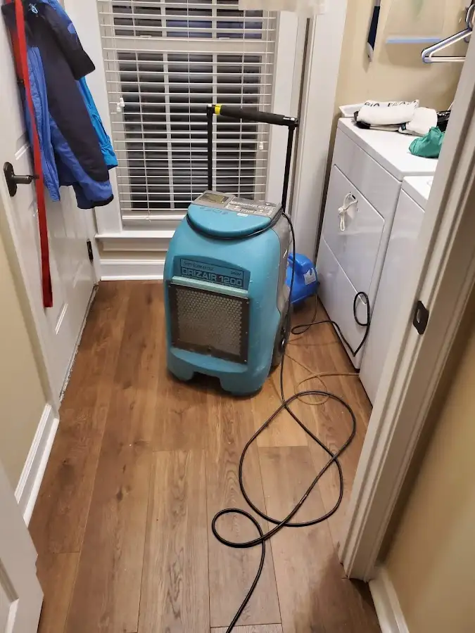 Commercial dehumidifier deployed for Crawl Space Restoration in St. John